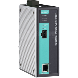 IMC-101G-T Moxa Industrie Gigabit Ethernet zu Fiber Medienkonverter Produktbild front M