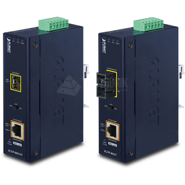 IGTP-802T Planet Industrial Media Converter 1000BASE X SFP to 10/100/1000 Produktbild front M