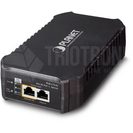 POE-175-95 Planet Single Port 10/100/1000Mbps 802.3bt Ultra POE++ Inj Produktbild front M