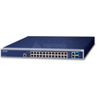 GS-6322-24P4X Planet L3 24 Port Gbit 802.3bt PoE + 2 Port 10Gbit + 2 Port 10 Produktbild front S