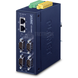 ICS-2400T Planet IP40 Industrial 4 Port RS232/RS422/RS485 Serial Device Server Produktbild