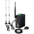 ICG-2510WG-LTE-US Planet Industrial 4G LTE Cellular Wireless Gateway with 5 Po Produktbild front S