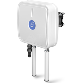 A955M QuWireless QuMax für RUT955, IP67 Outdoor Gehäuse mit LTE Richt , WiFi & Produktbild front M