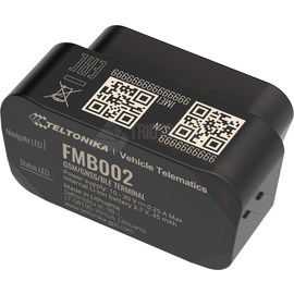 FMB002 Teltonika FMB002 Ultra Small OBDII PnP Tracker mit GNSS, GSM, BLE 4. Produktbild front M
