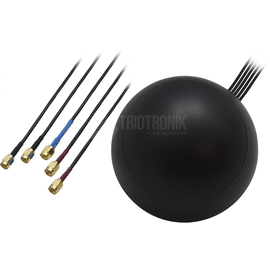 PR1KCO28 Teltonika COMBO MIMO Mobile, GNSS, WiFi SMA Dach-Antenne Produktbild front M