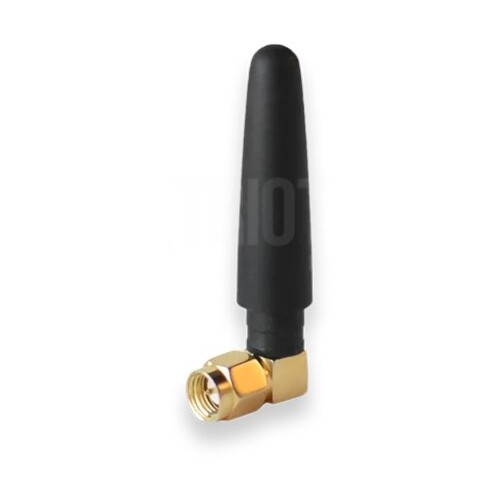 PR1US450 Teltonika 4G/LTE gewinkelte Kompakt Antenne, 5dBi Produktbild Front View L