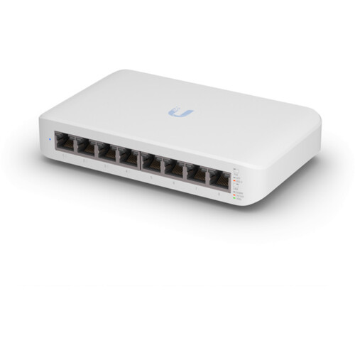 USW-LITE-8-POE Ubiquiti UniFi USW Lite PoE 802.3af/at 8 Port Gigabit Switch mi Produktbild