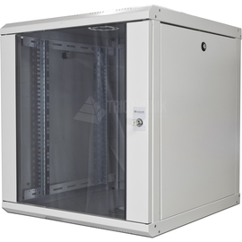 WCAB 600X600X12U Wirewin 19\ Wandschrank, einteilig, 600x600mm, abne Produktbild front M