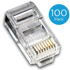 MOD 8-8 SF-100 Triotronik Modularstecker RJ45 (8 Pole / 8 Kontakte), ungeschirmt Produktbild front M
