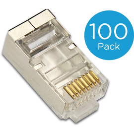 MOD 8-8 GS SOLID-100 Triotronik Modularstecker RJ45 (8 Pole / 8 Kontakt Produktbild front M