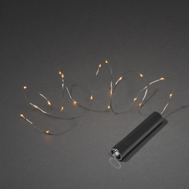 1775-890 Konstsmide Micro LED Lichterkette, mit Batteriefach als Kork Produktbild