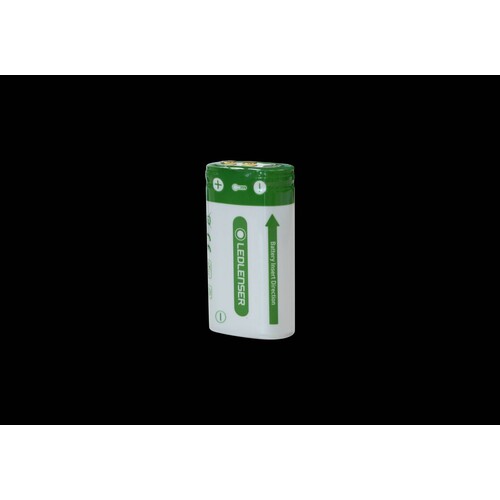 500987 Ledlenser Li Ion Rechargeable Battery Pack 3,7V / 1550 mAh (2x14500) Produktbild Front View L