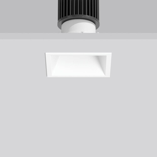 901599.002.1 RZB Levido Square, 8 W, 620 lm, 840, weiß, on/off Einbau-Downlights Produktbild