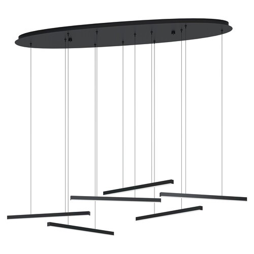 39915 Eglo LED HL/6 SCHWARZ LINDOZA Produktbild Front View L