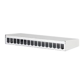 130861-1602-E Metz Connect Modul AP Gehäuse 16 Port reinweiß, unbestückt Produktbild