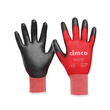 141235 Cimco Arbeitshandschuh "Skinny Touch" grau/rot, Größe 8/M Produktbild