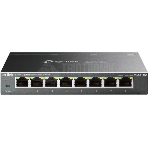 TL-SG108E TP-Link 8-Port Gigabit Easy Smart Switch Produktbild