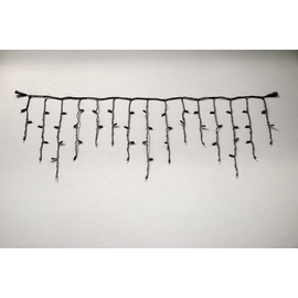 019-436 MK Ice Lite®QF+, 102 LEDww,12 flash LEDwh 3m x 0,5m, schwarzes Kabel, Produktbild front M