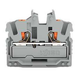 2252-301 Wago 2 Leiter Mini Durchgangsklemme, mit Drücker, 2,5 mm², Produktbild