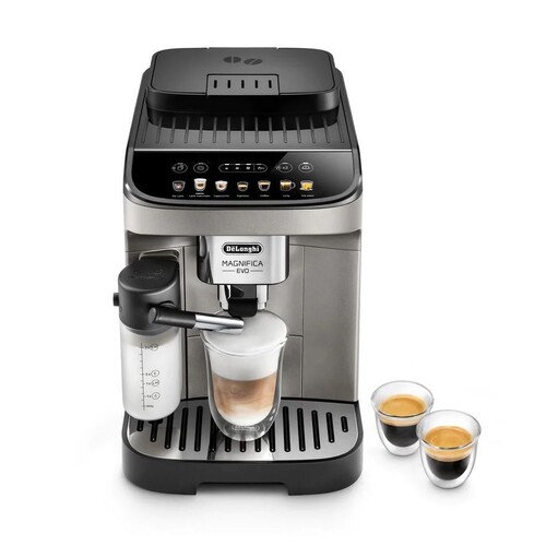 0132217163 DeLonghi ECAM290.81.TB Kaffeevollautomat Magnifica Evo Milk Produktbild Front View L