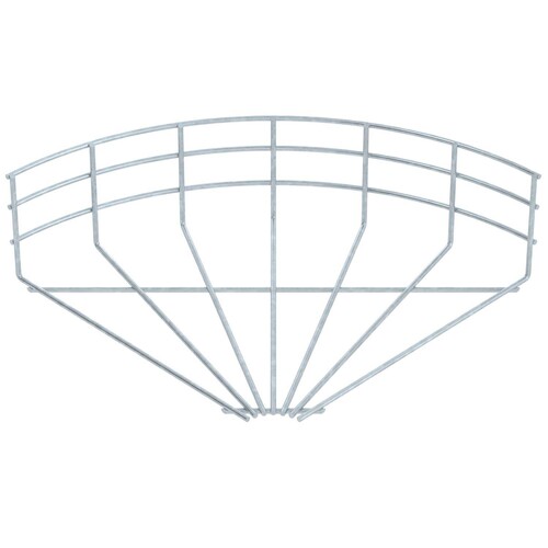 6002307 Obo GRB 90 110 FT Gitterrinnenbogen 90° 105x100 Stahl tau Produktbild