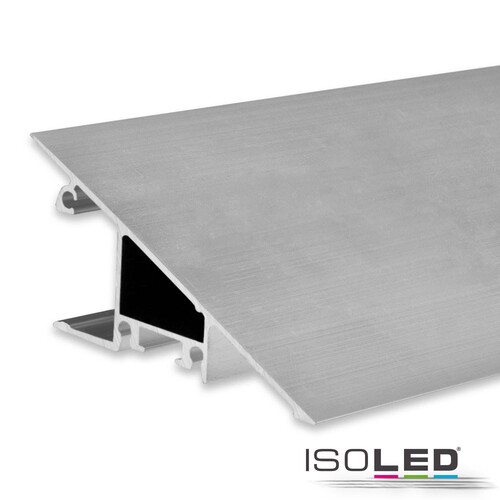 114803 Isoled LED Aufbauleuchtenprofil HIDE TRIANGLE Aluminium eloxiert, 200cm Produktbild