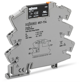 857-734 Wago Solid State Relaismodul, Eingangsnennspannung DC 24 V, Ausgangss Produktbild