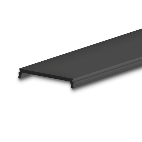 114364 Isoled Abdeckung COVER33 schwarz/matt 200cm für SURF24(FLAT)/ DI Produktbild Front View L