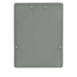 114393 Isoled Endkappe EC74 Aluminium silber für Profil LAMP40, 2 STK, inkl.  Produktbild