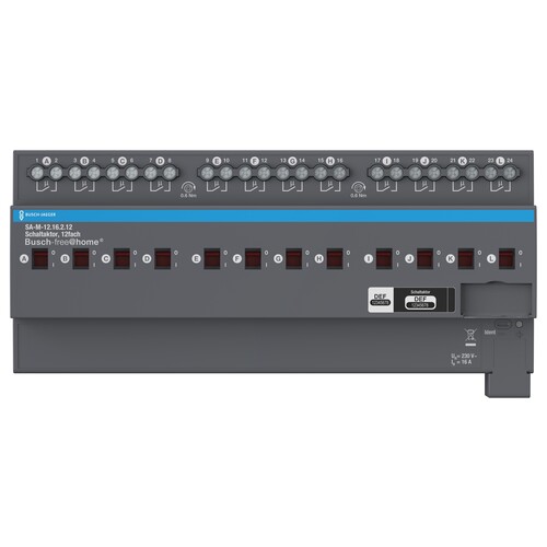 SA-M-12.16.2.12 Busch-Jaeger Schaltaktor 12fach 16A Produktbild