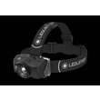 502156 Ledlenser MH8 schwarz Stirnlampe IP54 Rechargeable 600lm Produktbild