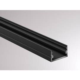 600-1a202b Tecnico MINI 14 AUFBAU LED STRIP PROFILE schwarz Produktbild