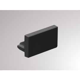 600-1aek202b Tecnico MINI 14 AUFBAU ENDSTÜCK schwarz 2Stk. Produktbild