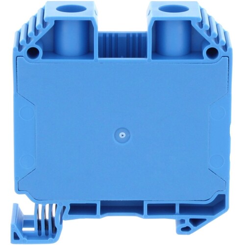 CC-17140.5 Conta-Clip Durchgangsklemme SRK 35/2A BU blau Produktbild Front View L