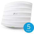 EAP245(5-PACK) TP-Link AC1750 Ceiling Mount Dual Band Wi Fi Access Point Produktbild front S