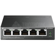 TL-SG1005LP TP-Link 5 Port Gigabit Desktop Switch with 4 Port PoE+ Produktbild front S