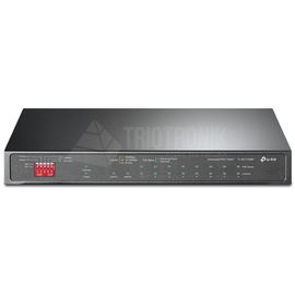 TL-SG1210MP TP-Link 10 Port Gigabit Desktop Switch with 8 Port PoE+ Produktbild front M