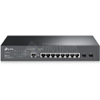 TL-SG3210 TP-Link JetStream 8 Port Gigabit L2+ Managed Switch with 2 SFP Produktbild front S