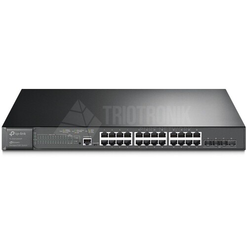 TL-SG3428XMP TP-Link JetStream 24 Port Gigabit and 4 Port 10GE SFP+ L2+ Produktbild