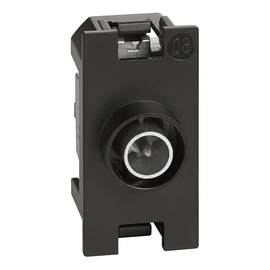 K4202P10 Bticino LivingNow 1 modulige TV Enddose mit 9,5mm-Buchse Produktbild front M