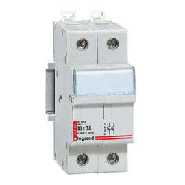 005828 Legrand Legrand Sicherungshalter 2P/10X38 Produktbild front M