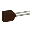 037689 Legrand Zwillings Aderendhülsen,f.Leiterquerschnitt 2 x 1 Produktbild