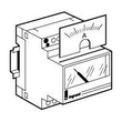 004613 Legrand Messbereichs Skala, Skala: 0 100 A, für Ampermeter Best. Nr Produktbild
