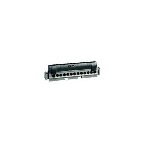 004856 Legrand Klemmenleiste IP 20, schwarz, 1x 6 bis 25 mm², 21x 1,5 bis 1 Produktbild