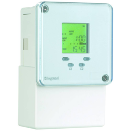 049687 Legrand MaxiRex D72/2 Plus,digitale Wochenschaltuhr für Front Produktbild front M