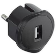 050681 Legrand USB Adapter 1,5A 5V für eine Schukosteckdose in der Farbe SCHWA Produktbild front S