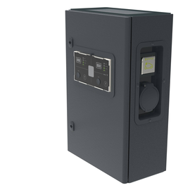 058049 Legrand Ladestation 22kW 32A, Mode 2u.3, SSDO + Typ2, 3 ph. IP55/IK10 Produktbild front M