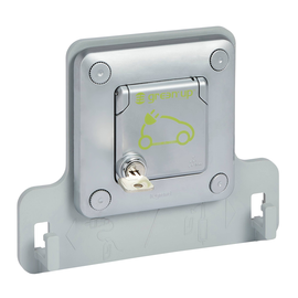 077857 Legrand Green Up Steckdose UP Soliroc IP55 IK10 abschließbar Produktbild front M