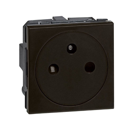 079121L Legrand Mosaic Steckdose F/B Standard, erhöhter Berührungsschutz Far Produktbild front M