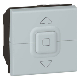 079228 Legrand MSC JALOUSIE DRUCKTASTER ALU Produktbild front M